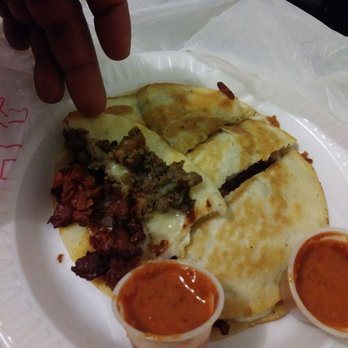Boombox Taco - Make sure to get extra sauce ( not spicy) - Food Trucks Near Me - Houston, Texas Boombox Taco - Make sure to get extra sauce ( not spicy) - Food Trucks Near Me - Houston, Texas