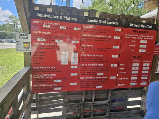 Menu photo 1 Smokin' D's BBQ St. Augustine, FL Menu photo 1 Smokin' D's BBQ St. Augustine, FL
