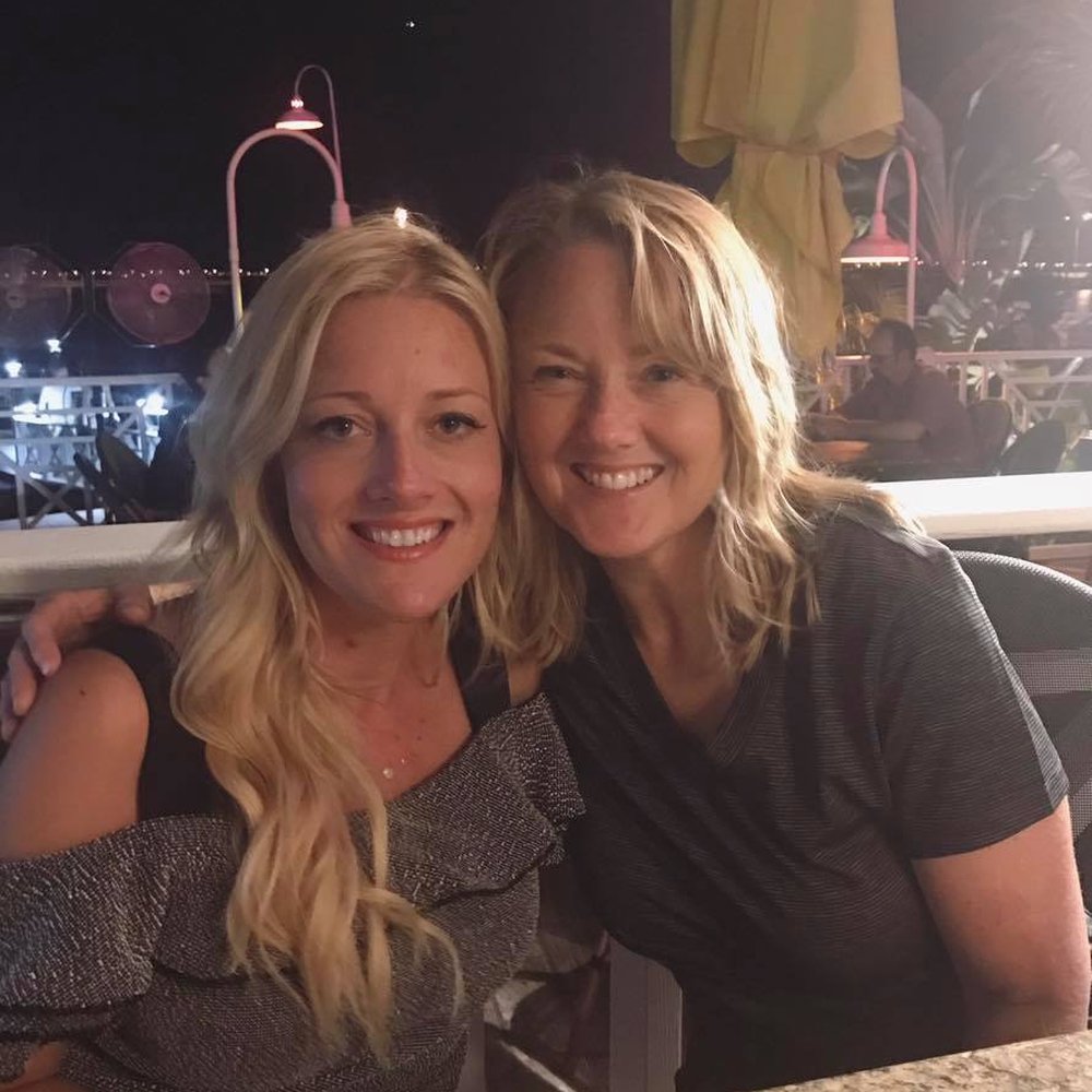 My hair normally looks like my sister's hair on the right, very fine and about the same length. My hair normally looks like my sister's hair on the right, very fine and about the same length.