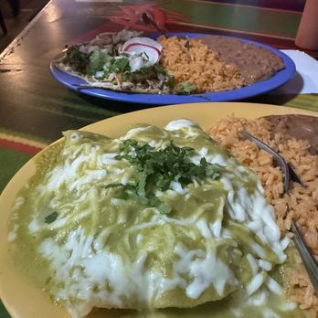 The Ocoee Taco Company - Green Enchiladas and 3 Quesotacos Combo Special - Mexican Near Me - Ocoee, Florida The Ocoee Taco Company - Green Enchiladas and 3 Quesotacos Combo Special - Mexican Near Me - Ocoee, Florida