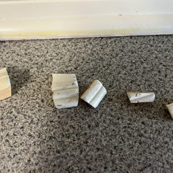 BA Flooring and Design - Chunks of corner baseboards
