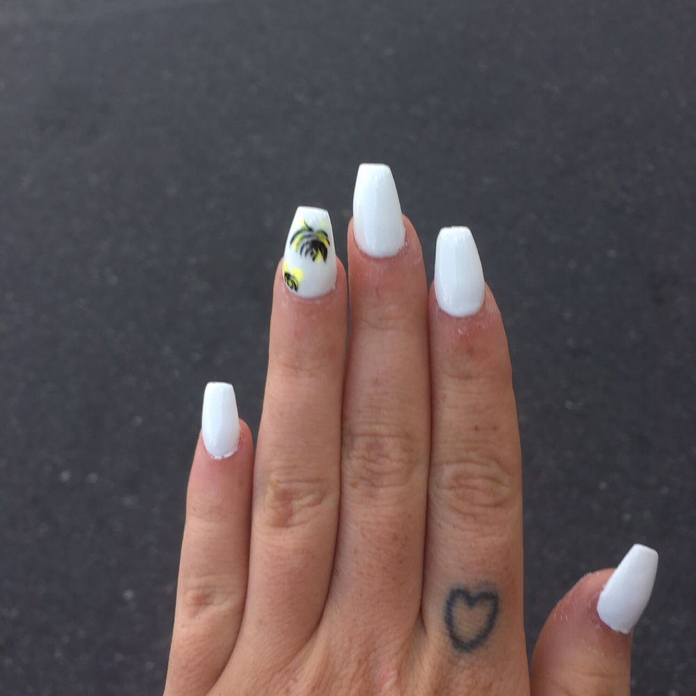 Bonny's nails  Was really good service!!! They were so sweet and nice.