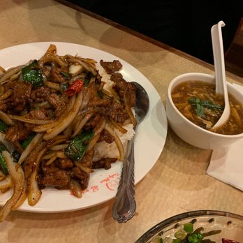 Tasty Place - Mongolian Beef Rice Plate - Chinese Near Me - Millbrae, California Tasty Place - Mongolian Beef Rice Plate - Chinese Near Me - Millbrae, California