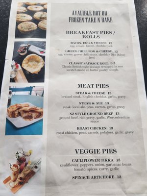 Tip Top Savory Pies by null