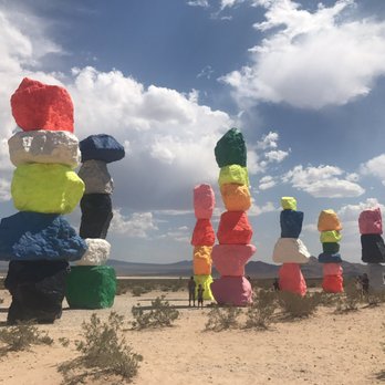 Seven Magic Mountains - Public Art Near Me - Las Vegas, Nevada Seven Magic Mountains - Public Art Near Me - Las Vegas, Nevada