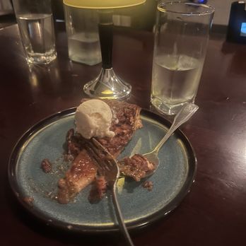 Bryans On 290 - Bourbon pecan pie - New American Near Me - Johnson City, Texas Bryans On 290 - Bourbon pecan pie - New American Near Me - Johnson City, Texas