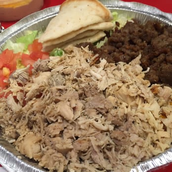 The Halal Guys - classic plate sauce on the side - Halal Near Me - Costa Mesa, California The Halal Guys - classic plate sauce on the side - Halal Near Me - Costa Mesa, California