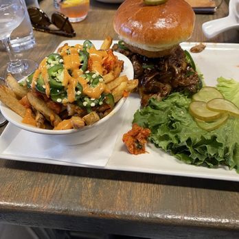 R Public House - Smokehouse Supreme and Kimchi Fries - Beer Bar Near Me - Chicago, Illinois R Public House - Smokehouse Supreme and Kimchi Fries - Beer Bar Near Me - Chicago, Illinois