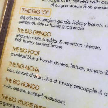 Oscar's Pub & Grill - Menu - New American Near Me - Milwaukee, Wisconsin