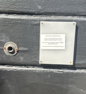 Peephole Cinema by null