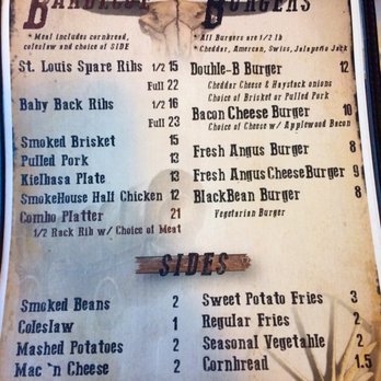 Double B's BBQ - Menu - Barbeque Near Me - West Allis, Wisconsin Double B's BBQ - Menu - Barbeque Near Me - West Allis, Wisconsin