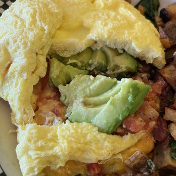 The Fly Trap - B.l.a.t.c . Omelette (inside) - Diners Near Me - Ferndale, Michigan