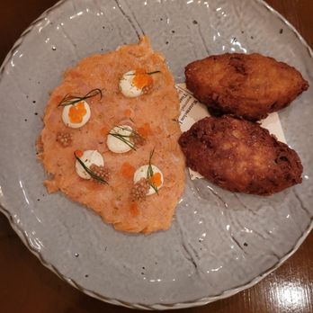 Fruition Restaurant - Smoked trout with potato latkes - New American Near Me - Denver, Colorado