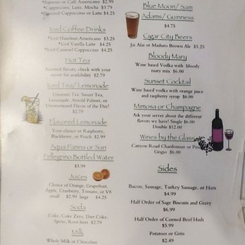Sage Biscuit Cafe - Menu July 2023 - Breakfast & Brunch Near Me - Bradenton, Florida