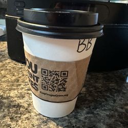 First Chapter Coffee House - Butter beer latte.
