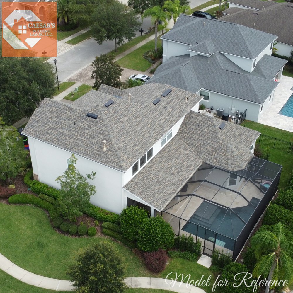 Slide of Caesar's Roofing Labor