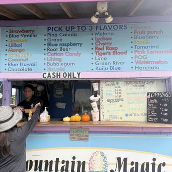 Mountain Magic Shave Ice - Menu - Shaved Ice Near Me - Waipahu, Hawaii Mountain Magic Shave Ice - Menu - Shaved Ice Near Me - Waipahu, Hawaii