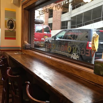 Veganized - Front window seating on first floor - Vegan Near Me - New Brunswick, New Jersey Veganized - Front window seating on first floor - Vegan Near Me - New Brunswick, New Jersey