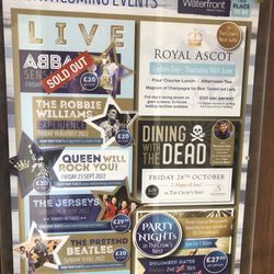 The Waterfront - Events coming up