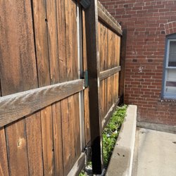 Top Shelf Fencing - Old fence post.