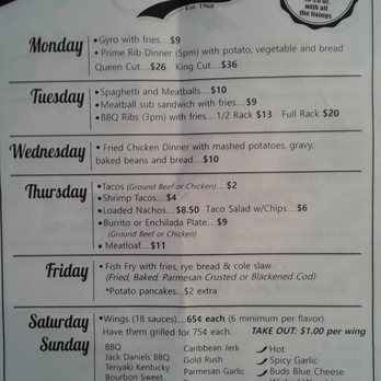 Romeys Place Bar & Grill - Daily specials (Created 10/1/2020) - Pubs Near Me - Franklin, Wisconsin Romeys Place Bar & Grill - Daily specials (Created 10/1/2020) - Pubs Near Me - Franklin, Wisconsin