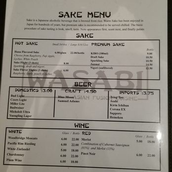 Wasabi Steak House - Menu - Sushi Bars Near Me - Goshen, Indiana