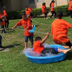 City Church of Long Beach - Kids Camp tug of war fun