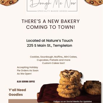 Dough Me Now - Desserts Near Me - Paso Robles, California Dough Me Now - Desserts Near Me - Paso Robles, California