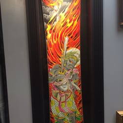 Hot Rod Tattooing - A pretty piece hanging on the wall!
