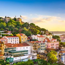 Go-today - View above Lisbon, Portugal