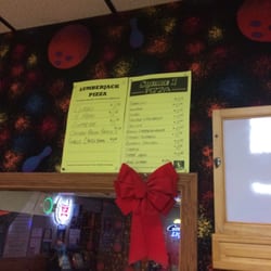 Tim's Black And Orange Bar & Bowling - Pizza menu