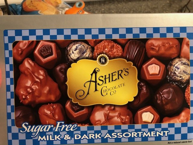 Asher's Chocolates Lewistown Logo