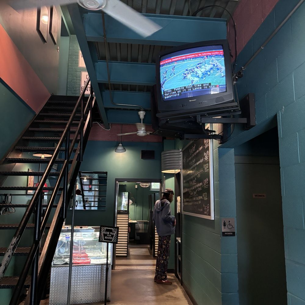Combine Brothers - Entryway, featuring old school CRT TVs - Italian Near Me - Hermitage, Pennsylvania Combine Brothers - Entryway, featuring old school CRT TVs - Italian Near Me - Hermitage, Pennsylvania