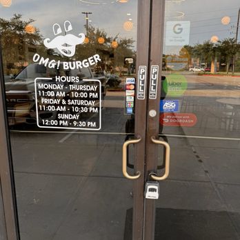 OMG! Burger - Pearland - Hours - Burgers Near Me - Pearland, Texas