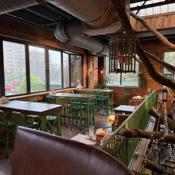 Raleigh Beer Garden - Upstairs inside seating