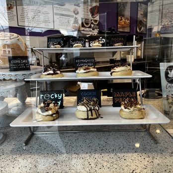 Cinnaholic - Model made cinnamon rolls for a visual menu - Desserts Near Me - Cary, North Carolina Cinnaholic - Model made cinnamon rolls for a visual menu - Desserts Near Me - Cary, North Carolina