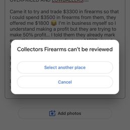 Apparently you can't give them google reviews... Apparently you can't give them google reviews...