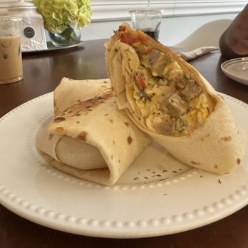 Blue Mountain Coffee House - Breakfast Wrap - Coffee & Tea Near Me - West Palm Beach, Florida