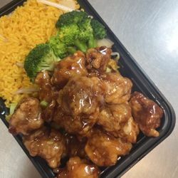 New China - General T'so chicken combination