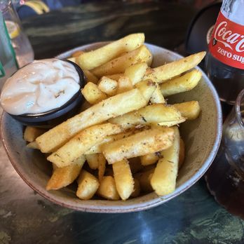Cut Throat - Fries with Creole mayo - Barbers Near Me - Amsterdam, New Hampshire