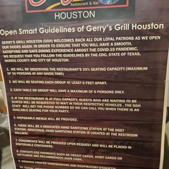 Gerry's Grill - Sign - Filipino Near Me - Houston, Texas