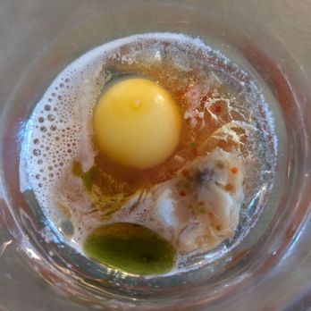 Oystertown - Oyster shooter - Seafood Near Me - Monterey, California Oystertown - Oyster shooter - Seafood Near Me - Monterey, California