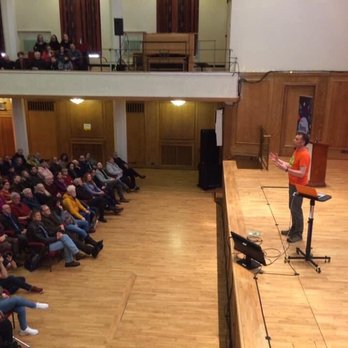 Whitla Hall - Chris Packham talk, NISciFest, Whitla Hall, Feb 2020 - Arts & Entertainment Near Me - Belfast, BFS