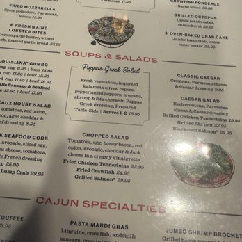Pappadeaux Seafood Kitchen - Menu - Cajun/Creole Near Me - Stafford, Texas Pappadeaux Seafood Kitchen - Menu - Cajun/Creole Near Me - Stafford, Texas