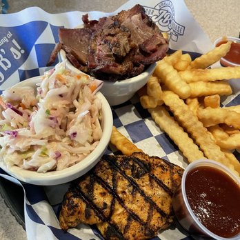 JB's Pour House - Grilled Chicken  BBQ Brisket  Coleslaw Crinkle-Cut Fries - New American Near Me - Hermitage, Tennessee