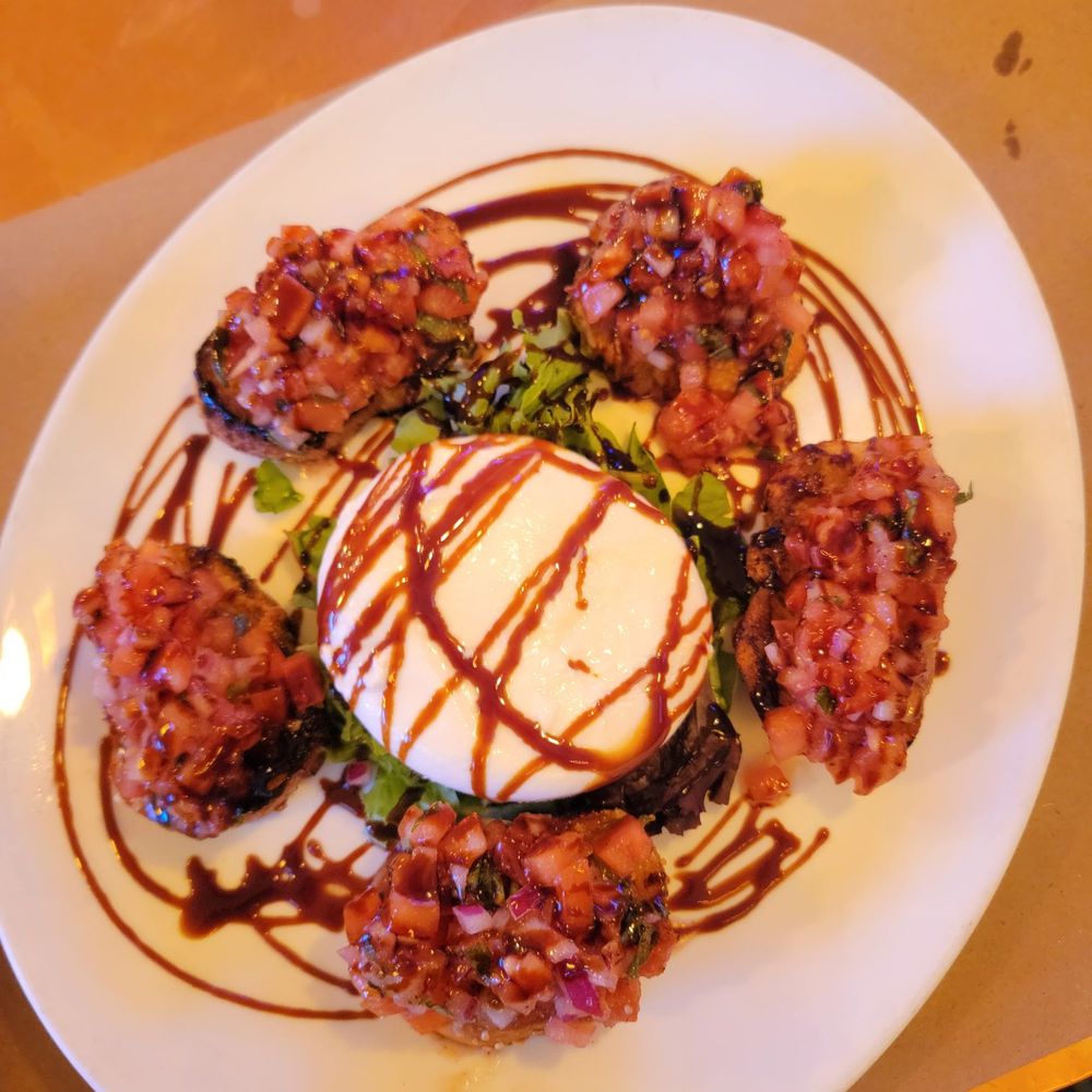 Ruvo - Burrata cheese for two with bruschetta - Italian Near Me - Port Jefferson, New York