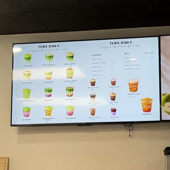 Tera Daily - Menu - Coffee & Tea Near Me - Garden Grove, California