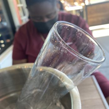 Broken Yolk Cafe - Dirty glasses - Breakfast & Brunch Near Me - Orange, California Broken Yolk Cafe - Dirty glasses - Breakfast & Brunch Near Me - Orange, California