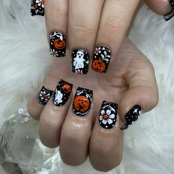 Fancy Tips & Toes - Halloween