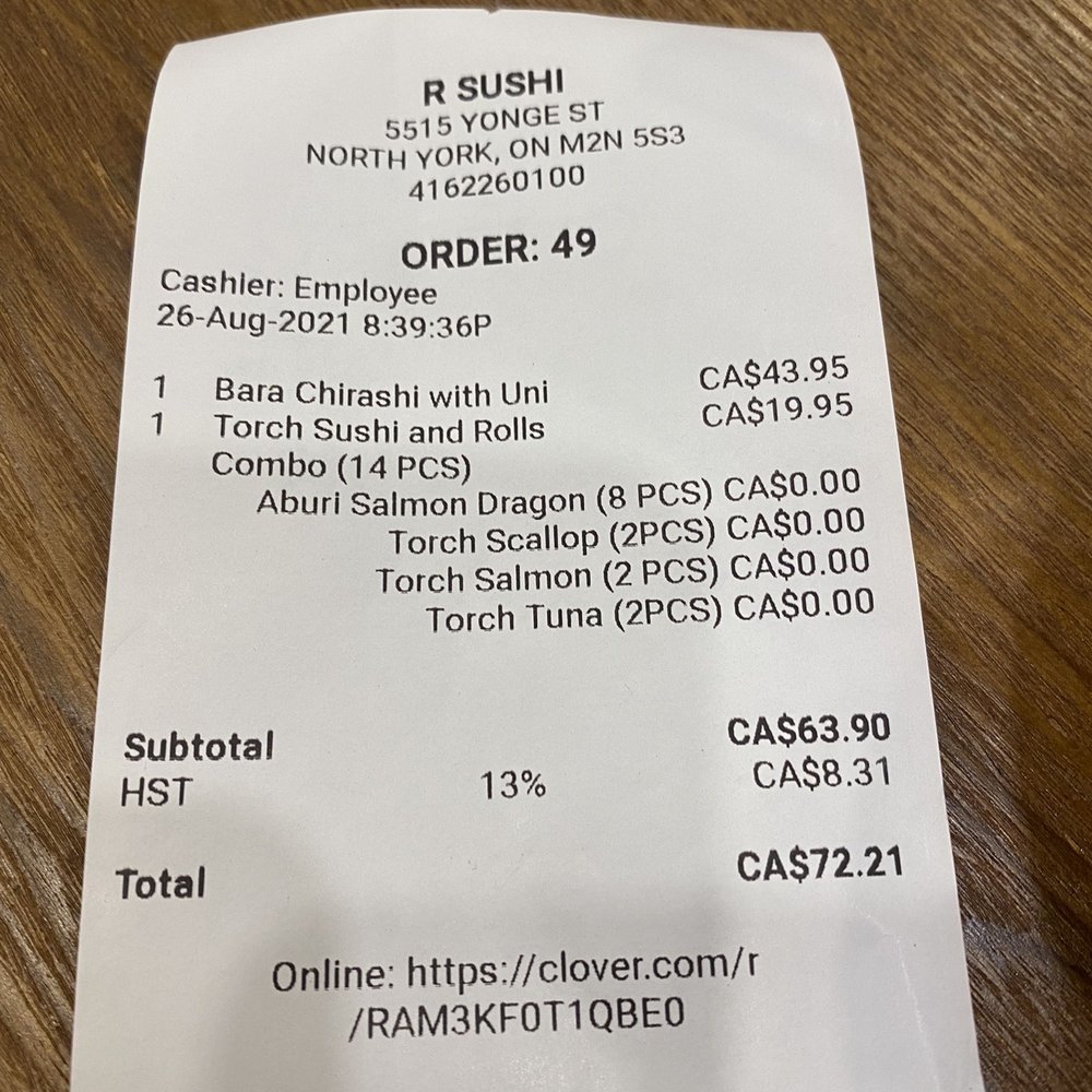 R Sushi - Sushi Bars Near Me - North York, Ontario R Sushi - Sushi Bars Near Me - North York, Ontario